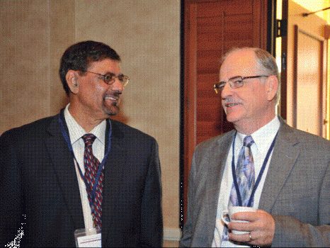 Munir Malik & Graham County Manager Terry Cooper
